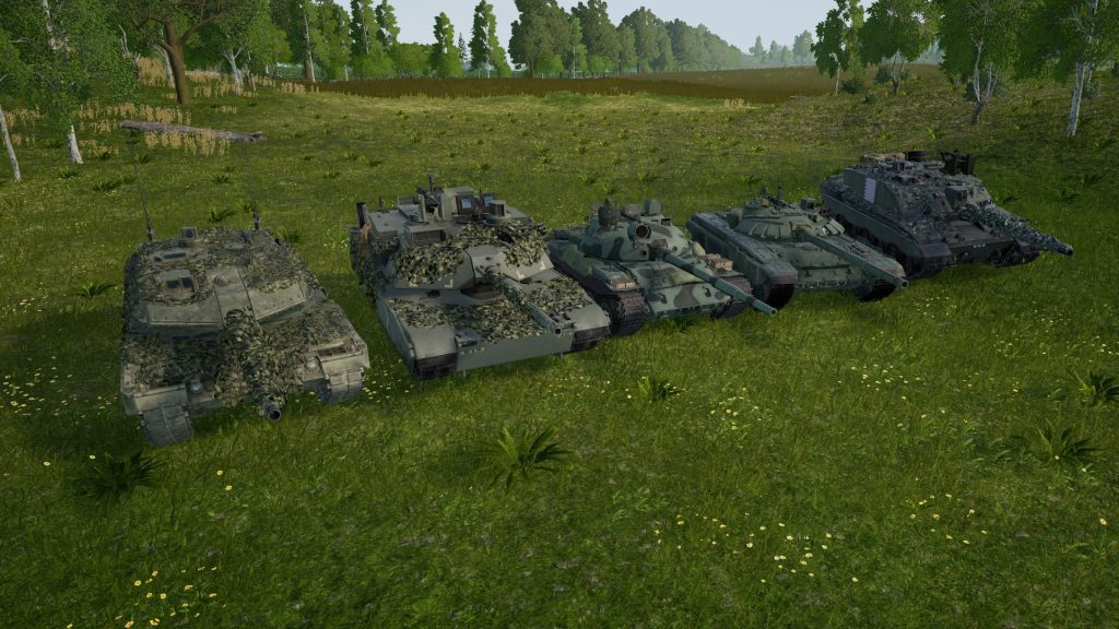 Squad Main battle tanks (MBT)