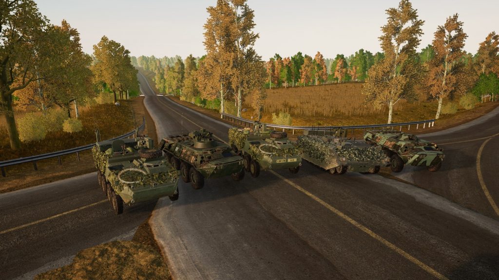 Squad Armored personnel carriers (APC)